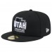 Бейсболка Utah Hockey Club New Era Black State Shape 1st Season 59FIFTY