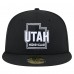 Бейсболка Utah Hockey Club New Era Black State Shape 1st Season 59FIFTY