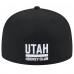 Бейсболка Utah Hockey Club New Era Black State Shape 1st Season 59FIFTY