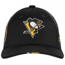Бейсболка Подростковая Pittsburgh Penguins Fanatics Black 2025 NHL Draft Authentic Pro On-Stage Podium