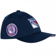 Подростковая New York Rangers Fanatics Navy 2025 NHL Draft Authentic Pro On-Stage Podium Adjustable Hat Подростковая New York Rangers Fanatics Navy 2025 NHL Draft Authentic Pro On-Stage Podium Adjustable Hat