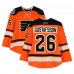 Erik Gustafsson Philadelphia Flyers Fanatics Authentic Player-Issued #26 Orange Reebok Jersey vs. New York Rangers on January 2, 2012 - NHL Winter Classic