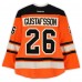 Erik Gustafsson Philadelphia Flyers Fanatics Authentic Player-Issued #26 Orange Reebok Jersey vs. New York Rangers on January 2, 2012 - NHL Winter Classic