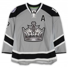 Matt Greene Los Angeles Kings Fanatics Authentic Player-Issued #2 Gray Reebok Jersey vs. Anaheim Ducks on January 25, 2014 - NHL Stadium Series