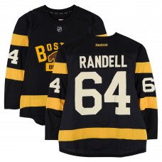 Tyler Randell Boston Bruins Fanatics Authentic Player-Issued #64 Black Reebok Jersey vs. Montreal Canadiens on January 1, 2016 - NHL Winter Classic