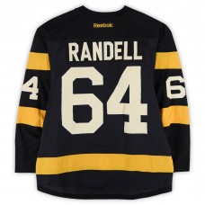 Tyler Randell Boston Bruins Fanatics Authentic Player-Issued #64 Black Reebok Jersey vs. Montreal Canadiens on January 1, 2016 - NHL Winter Classic