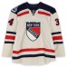 John Mitchell New York Rangers Fanatics Authentic Practice-Used #34 White Reebok Jersey vs. Philadelphia Flyers on January 2, 2012 - NHL Winter Classic - Worn During Warm-Ups