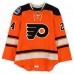 Matt Read Philadelphia Flyers Fanatics Authentic Practice-Used #24 Orange Reebok Jersey vs. New York Rangers on January 2, 2012 - NHL Winter Classic - Worn During Warm-Ups