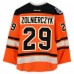 Harry Zolnierczyk Philadelphia Flyers Fanatics Authentic Practice-Used #29 Orange Reebok Jersey vs. New York Rangers on January 2, 2012 - NHL Winter Classic - Worn During Warm-Ups