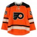 Harry Zolnierczyk Philadelphia Flyers Fanatics Authentic Practice-Used #29 Orange Reebok Jersey vs. New York Rangers on January 2, 2012 - NHL Winter Classic - Worn During Warm-Ups