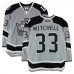 Willie Mitchell Los Angeles Kings Fanatics Authentic Practice-Used #33 Silver Reebok Jersey vs. Anaheim Ducks on January 25, 2014 - NHL Stadium Series - Worn During Warm-Ups