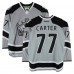 Jeff Carter Los Angeles Kings Fanatics Authentic Practice-Used #77 Silver Reebok Jersey vs. Anaheim Ducks on January 25, 2014 - NHL Stadium Series - Worn During Warm-Ups