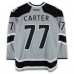 Jeff Carter Los Angeles Kings Fanatics Authentic Practice-Used #77 Silver Reebok Jersey vs. Anaheim Ducks on January 25, 2014 - NHL Stadium Series - Worn During Warm-Ups