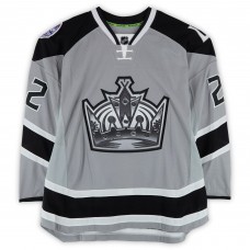 Trevor Lewis Los Angeles Kings Fanatics Authentic Practice-Used #22 Silver Reebok Jersey vs. Anaheim Ducks on January 25, 2014 - NHL Stadium Series - Worn During Warm-Ups
