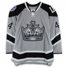 Robyn Regehr Los Angeles Kings Fanatics Authentic Practice-Used #44 Silver Reebok Jersey vs. Anaheim Ducks on January 25, 2014 - NHL Stadium Series - Worn During Warm-Ups