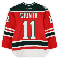 Тренировочный джерси Stephen Gionta New Devils Fanatics Authentic Red vs. New York Rangers on January 26, 2014 Тренировочный джерси Stephen Gionta New Devils Fanatics Authentic Red vs. New York Rangers on January 26, 2014