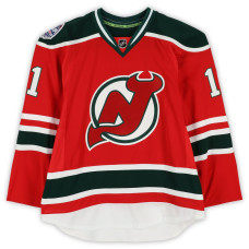Тренировочный джерси Stephen Gionta New Devils Fanatics Authentic Red vs. New York Rangers on January 26, 2014 Тренировочный джерси Stephen Gionta New Devils Fanatics Authentic Red vs. New York Rangers on January 26, 2014