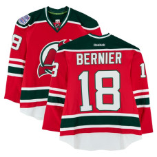 Тренировочный джерси Steve Bernier New Devils Fanatics Authentic Red vs. New York Rangers on January 26, 2014 Тренировочный джерси Steve Bernier New Devils Fanatics Authentic Red vs. New York Rangers on January 26, 2014