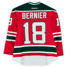 Тренировочный джерси Steve Bernier New Devils Fanatics Authentic Red vs. New York Rangers on January 26, 2014 Тренировочный джерси Steve Bernier New Devils Fanatics Authentic Red vs. New York Rangers on January 26, 2014