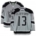 Kyle Clifford Los Angeles Kings Fanatics Authentic Practice-Used #13 Silver Reebok Jersey vs. Anaheim Ducks on January 25, 2014 - NHL Stadium Series - Worn During Warm-Ups