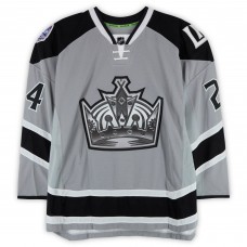 Colin Fraser Los Angeles Kings Fanatics Authentic Practice-Used #24 Silver Reebok Jersey vs. Anaheim Ducks on January 25, 2014 - NHL Stadium Series - Worn During Warm-Ups