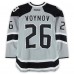 Slava Voynov Los Angeles Kings Fanatics Authentic Practice-Used #26 Silver Reebok Jersey vs. Anaheim Ducks on January 25, 2014 - NHL Stadium Series - Worn During Warm-Ups