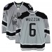 Jake Muzzin Los Angeles Kings Fanatics Authentic Practice-Used #6 Silver Reebok Jersey vs. Anaheim Ducks on January 25, 2014 - NHL Stadium Series - Worn During Warm-Ups