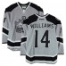 Justin Williams Los Angeles Kings Fanatics Authentic Practice-Used #14 Silver Reebok Jersey vs. Anaheim Ducks on January 25, 2014 - NHL Stadium Series - Worn During Warm-Ups
