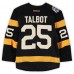 Maxime Talbot Boston Bruins Fanatics Authentic Practice-Used #25 Black Reebok Jersey vs. Montreal Canadiens on January 1, 2016 - NHL Winter Classic - Worn During Warm-Ups