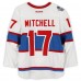 Torrey Mitchell Montreal Canadiens Fanatics Authentic Practice-Used #17 White Reebok Jersey vs. Boston Bruins on January 1, 2016 - NHL Winter Classic - Worn During Warm-Ups