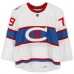 Andrei Markov Montreal Canadiens Fanatics Authentic Practice-Used #79 White Reebok Jersey vs. Boston Bruins on January 1, 2016 - NHL Winter Classic - Worn During Warm-Ups