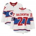 Alex Galchenyuk Montreal Canadiens Fanatics Authentic Practice-Used #27 White Reebok Jersey vs. Boston Bruins on January 1, 2016 - NHL Winter Classic - Worn During Warm-Ups