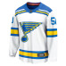 Джерси St. Louis Blues Jordan Binnington Fanatics White Away Breakaway