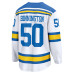 Джерси St. Louis Blues Jordan Binnington Fanatics White Away Breakaway