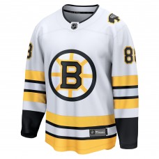 Джерси Boston Bruins David Pastrnak Fanatics White Away Breakaway