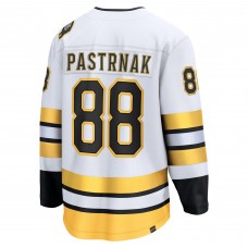 Джерси Boston Bruins David Pastrnak Fanatics White Away Breakaway