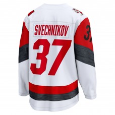 Джерси Carolina Hurricanes Andrei Svechnikov Fanatics White Away Breakaway