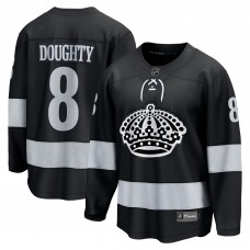 Джерси Los Angeles Kings Drew Doughty Fanatics Black Alternate Breakaway