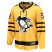 Джерси Pittsburgh Penguins Kris Letang Fanatics Gold Alternate Breakaway