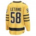 Джерси Pittsburgh Penguins Kris Letang Fanatics Gold Alternate Breakaway