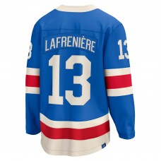 Джерси New York Rangers Alexis Lafreniere Fanatics Blue Centennial Breakaway Джерси New York Rangers Alexis Lafreniere Fanatics Blue Centennial Breakaway