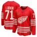 Джерси Detroit Red Wings Dylan Larkin Fanatics Red Centennial Breakaway