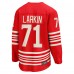 Джерси Detroit Red Wings Dylan Larkin Fanatics Red Centennial Breakaway