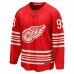 Джерси Detroit Red Wings Alex DeBrincat Fanatics Red Centennial Breakaway