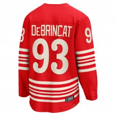 Джерси Detroit Red Wings Alex DeBrincat Fanatics Red Centennial Breakaway