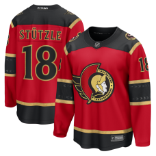 Джерси Ottawa Senators Tim Stutzle Fanatics Red Alternate Breakaway
