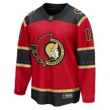 Джерси Ottawa Senators Tim Stutzle Fanatics Red Alternate Breakaway