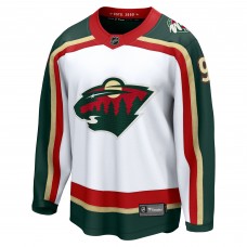 Джерси Minnesota Wild Kirill Kaprizov Fanatics White 25th Anniversary Breakaway
