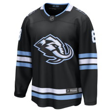 Джерси Utah Mammoth Nick Schmaltz Fanatics Black Home Breakaway