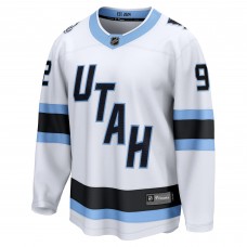 Джерси Utah Mammoth Logan Cooley Fanatics White Away Breakaway